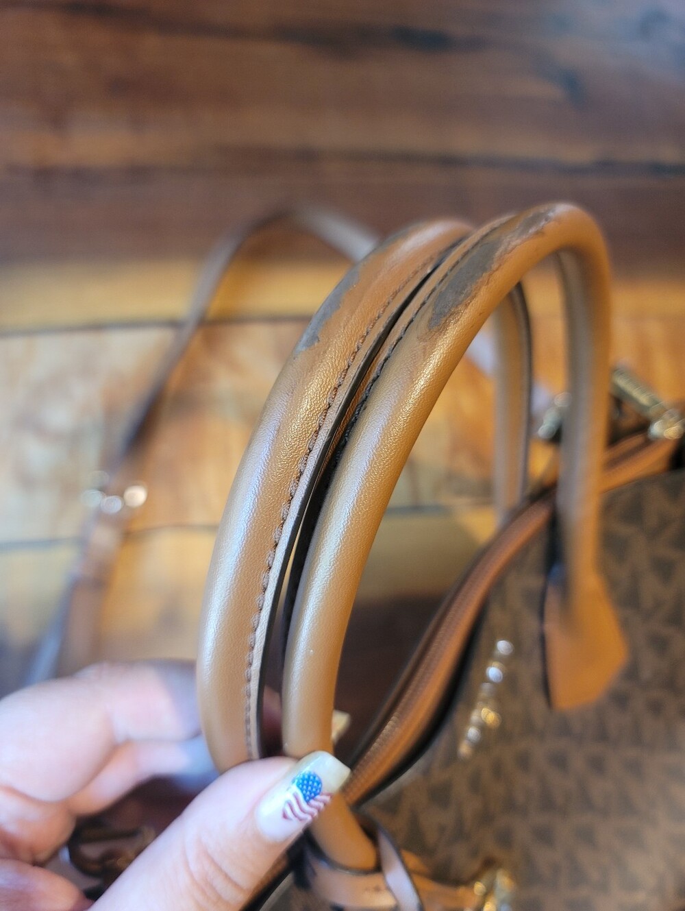 Michael Kors Triple Compartment Shoulder Bag With Detachable Strap - Picture 8 of 13